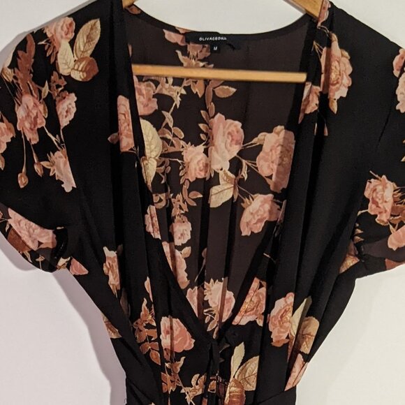 Vici Floral Wrap Dress - Picture 1 of 2